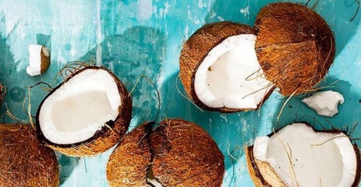 coconut to cleanse the body of parasites