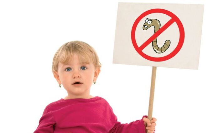 Prevention will save the child from worm infection