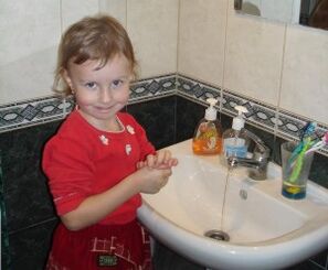 A child